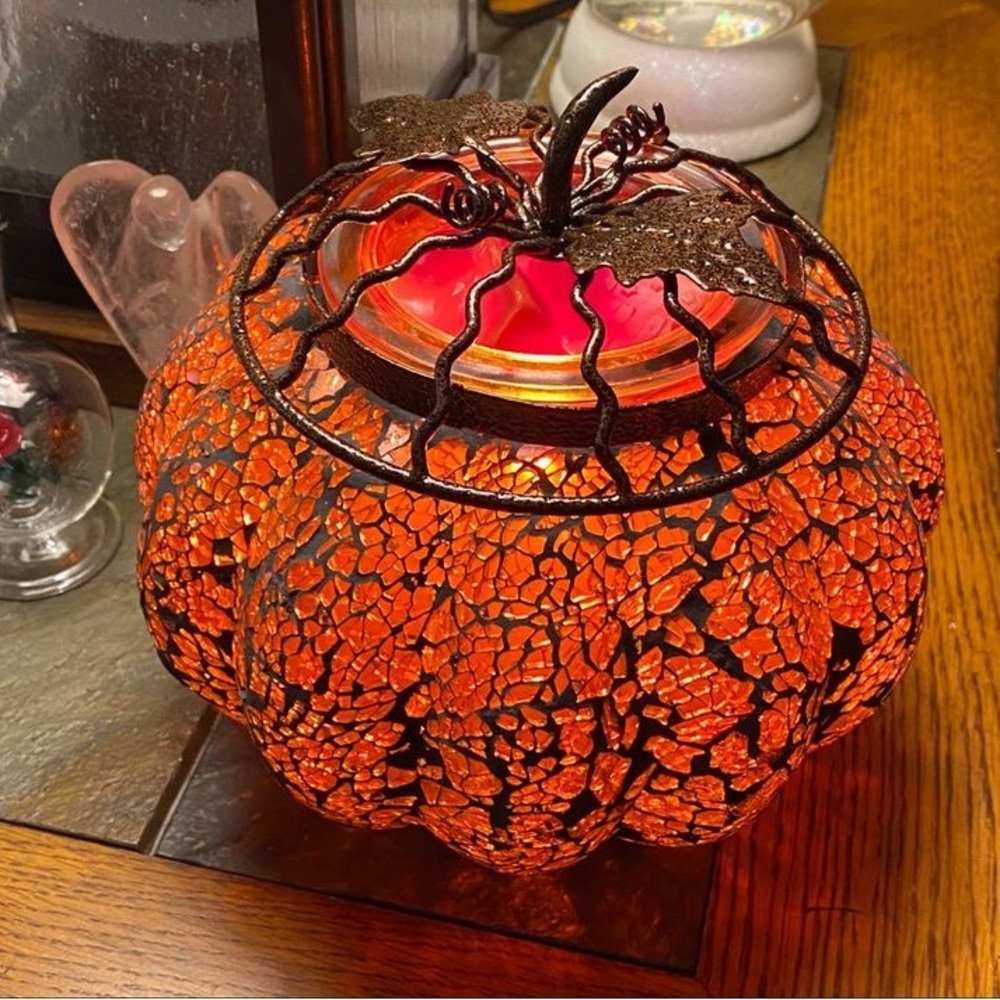 Mosaic pumpkin Scentsy warmer